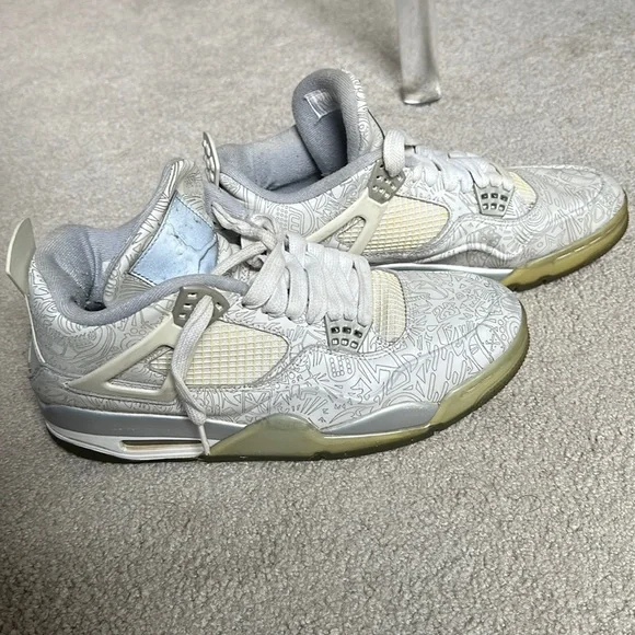 Jordan | Shoes | Air Jordan Retro 4 Laser 3th Size 05 | Poshmark display picture 3